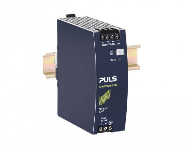 CD10.241, standard DC/DC Converter, Input: DC 24V, Output: DC 24-28V, 10A, 240W [3]