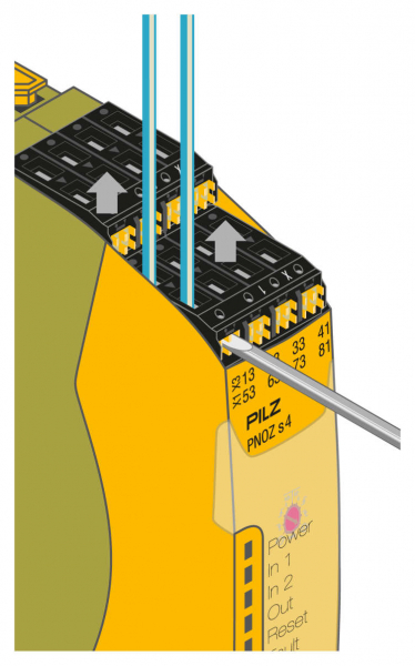 750102, Releu safety 24 VDC 3 n/o 1 n, PNOZsigma safety relay (standalone) [3]
