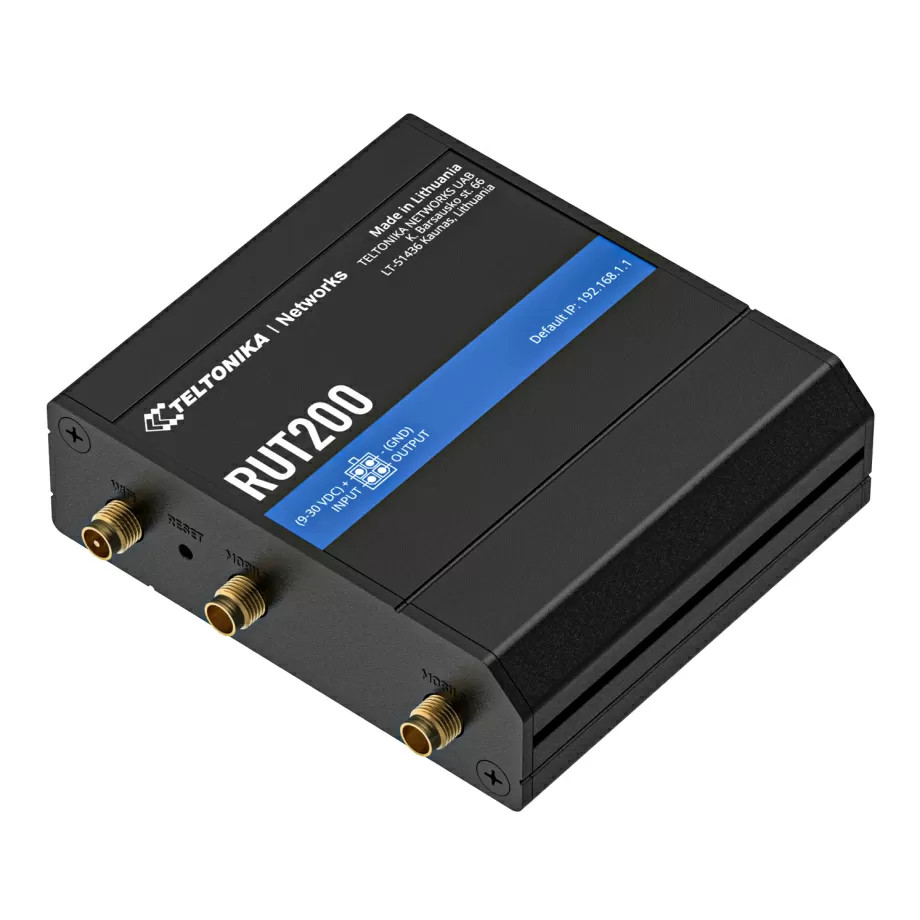 RUT200, Router celular industrial [2]