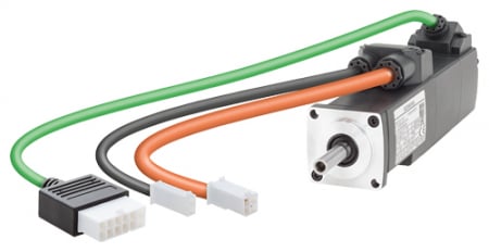 Simatic S7 - 1FL6024-2AF21-1AB1, SIMOTICS S-1FL6 Operating voltage 230 V 3AC Pn=0.1 kW; Nn=3000 rpm M0=0.32 Nm