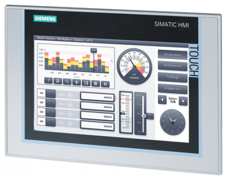 Simatic S7 - 6AV2124-0JC01-0AX0, SIMATIC HMI TP900 Comfort, Comfort Panel, touch operation, 9" widescreen TFT display, 16 million colors, PROFINET interface
