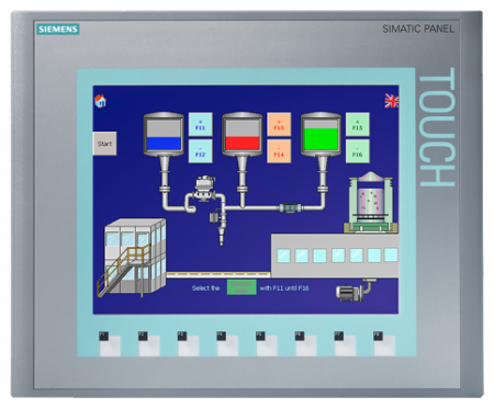 Simatic S7 - 6AV6647-0AF11-3AX0, SIMATIC HMI KTP1000 Basic Color PN, Basic Panel, Key/touch operation, 10" TFT display, 256 colors, PROFINET interface