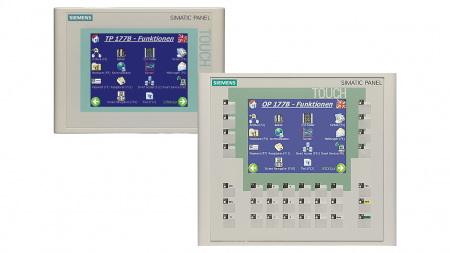 Simatic S7 - 6AV6642-0BA01-1AX1, HMI SIMATIC TP 177B 6"