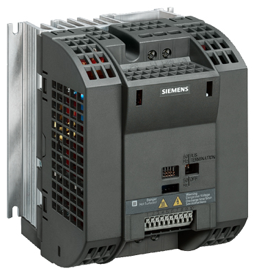 Simatic S7 - 6SL3211-0AB21-5UA1, SINAMICS G110-CPM110 AC Drive, unfiltered 200-240 V 1 AC+10/-10% 47-63 Hz analog input CT: 1.5 kW