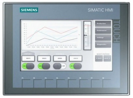 Simatic S7 - 6AV6545-0CC10-0AX0, SIMATIC TP 270 10" Touch panel 10.4" STN color display 2 MB