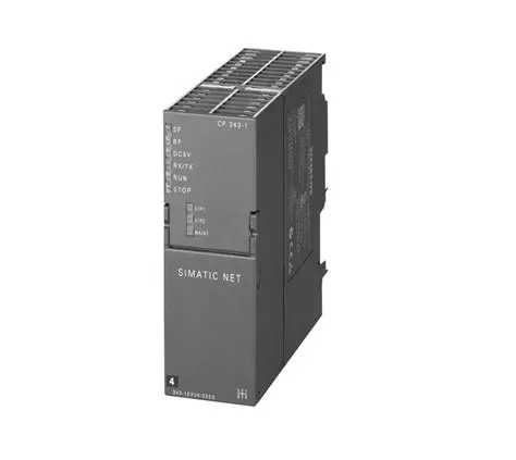 Control Proces si Vizualizare - 6GK7343-1EX21-0XE0, Procesor de comunicații CP 343-1 pentru conectarea SIMATIC S7-300 la Industrial Ethernet prin PROFNET IO Controllers, ISO, TCP/IP și UDP, comunicare S7, fetch/write, SEND/RECEIVE