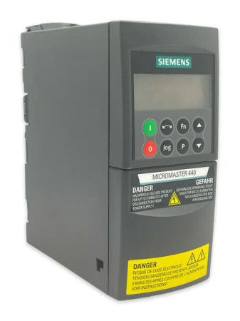 Control Proces si Vizualizare - 6SE6440 2UD21-5AA1, MICROMASTER 440 fără filtru 380-480 V 3 AC +10/-10% 47-63 Hz cuplu constant 1,5 kW suprasarcină 150% 60 s, 200% 3 s cuplu drept pătrat 1,5 kW 173x 73x 149x grade de protecție IPD20