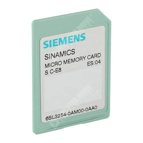 Control Proces si Vizualizare - 6SL3254-0AM00-0AA0, SINAMICS G MMC 64 MByte Prima generație de stocare a parametrilor pentru SINAMICS CU240E, CU240S, CU240D, ET 200S FC, ET 200pro FC