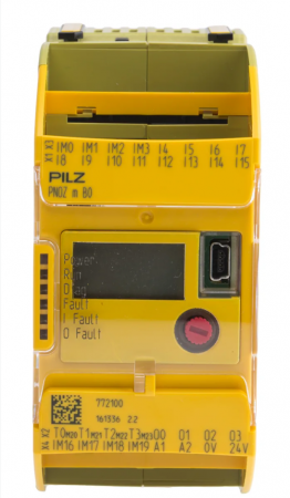 Relee safety - 772100, Pilz PNOZmulti 2 PNOZ m BO Series Safety Controller, 20 Safety Inputs, 4 Safety Outputs, 24 V dc