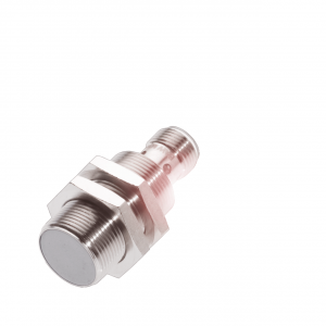 Senzori inductivi - BAW0025, senzor inductiv M18, Sn = 1...5 mm, iesire tensiune 0...10 V, ecranat, 24 VDC, conector M12x1-Male, 3 pini