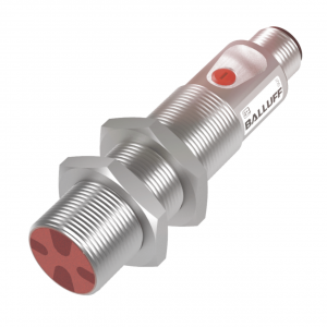 Senzori fotoelectrici - BFB000A, senzor fotoelectric seria 18M, 2x PNP (NO/NC), 24 VDC, conector cu 4 pini