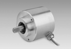 Encodere - Encoder incremental, flansa de fixare ø10 mm, IP 67, 4.75-30 VDC, cablu 1 m axial, 1024 pulsuri