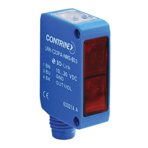 Senzori fotoelectrici - LRR-C23PA-NMS-603, senzor fotoelectric, sensibilitate ajustabila, 10...30 VDC, conector M8, 4 pini