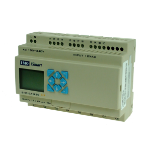 Accesorii iSmart - SMT-EA-R20-V3 iSmart Intelligent Relay - V3, 110-240 VAC, HMI, 12 DI (AC) 8 Rly out (8A, 2A) Ladder, FBD, 15 Tmr, 15 Cntr