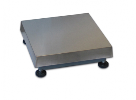 Sisteme de cantarire - Model platforma ACN Max. 6 Kg Dimensiuni 300 x 300 mm IP65 cu blat din otel inoxidabil si structura din otel vopsit