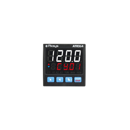 Controler PID avansat - Blue Line - ATR264-13ABC, Programator si regulator de temperatura, 48×48 mm