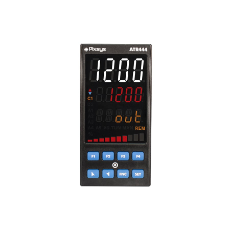 Controler PID avansat - Blue Line - ATR444-24ABC-T, PID Controller, 24..230 V AC / DC, 2AI+1AO+4DI+2DO+4Relays+RS-485