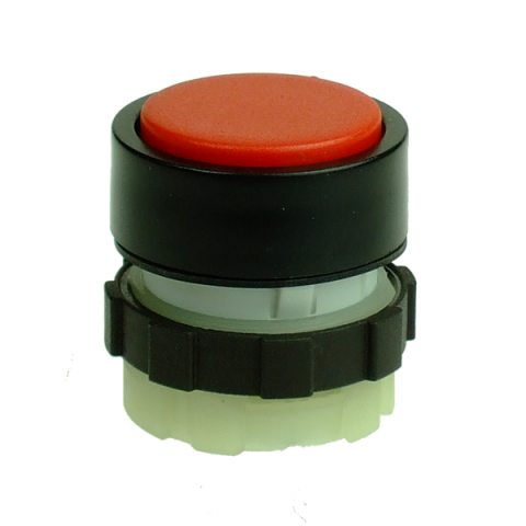 Butoane si accesorii - BS3DLRED,  buton iluminat rosu cu revenire si rama neagra