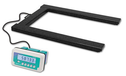 Indicator greutate - Cântar paleti px max. 3.000Kg dim. 1250X840x95mm otel vopsit IP68 oiml r60 c3