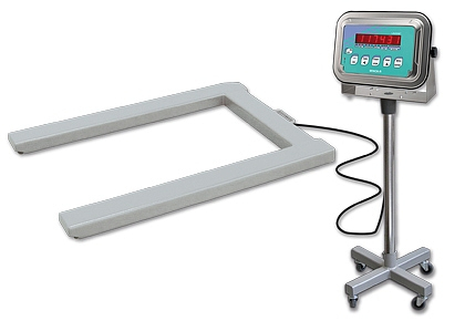 Indicator greutate - Cântar paleti pxi max. 3.000Kg dim. 1250X840x95mm otel inoxidabil aisi 304 IP68 oiml r60 c3