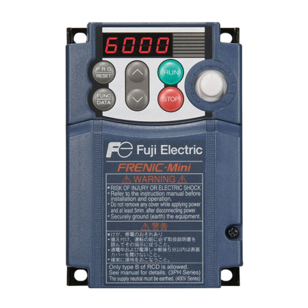 Mini C2 - convertizor frecventa FUJI Frenic Mini C2, alimentare trifazata 400VAC, iesire trifazata 400VAC, IP20 capacitate 0,4 kw