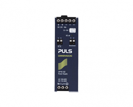 Control si comutatie - CP10.122, standard Power Supply, Input: AC 100-240V, DC 110-300V, Output: DC 12-15V, 16A, 192W