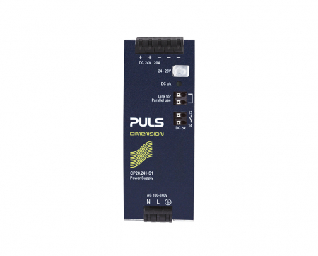 Control si comutatie - CP20.241-S1, DIN-rail power supplies for 1-phase systems, 24V, 20A, spring-clamp terminals