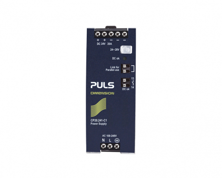 Control si comutatie - CP20.241-C1, DIN-rail power supplies for 1-phase systems, 24V, 20A