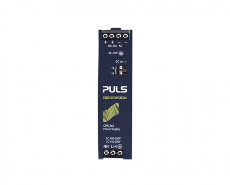 Control si comutatie - CP5.242, DIN-rail power supplies for 1-phase systems, 24V, 5A, 120W, enhanced DC input