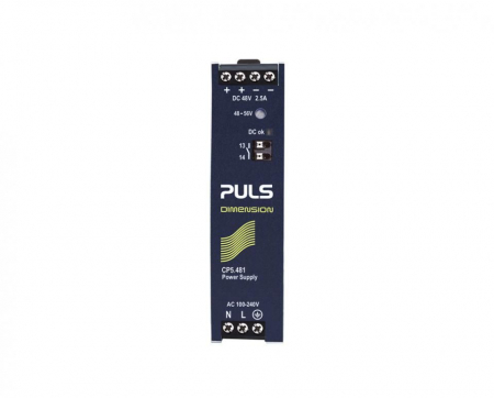 Control si comutatie - CP5.481, DIN-rail power supplies for 1-phase systems, 48V, 2.5A, 120W, screw terminals