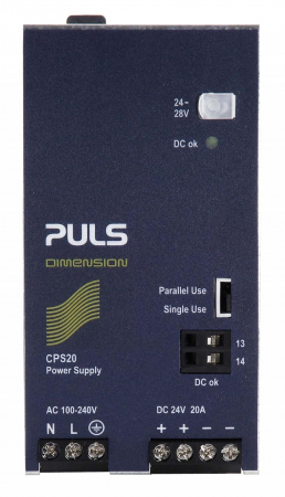 Control si comutatie - CPS20.241-C1, DIN-rail power supplies for 1-phase systems, 24V, 20A, conformal coated