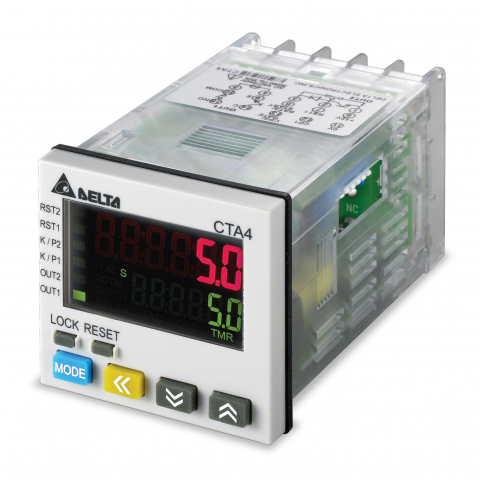 Counter Timer Tahometru - CTA4100D, releu de timp/ numarator/ tahometru, 24 VDC