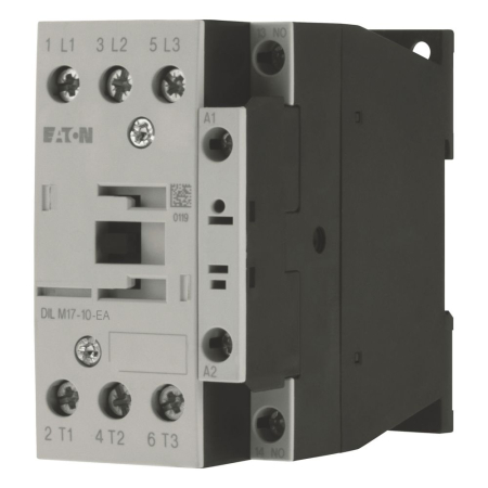 Control si comutatie - DILM17-10-EA(RDC24), contactor, 3 poli, 3 kW, 17 A, 1 AUX NO, 24 VDC