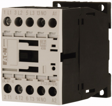 Contactoare - DILM7-10-EA, contactor, 3 poli, 3 kW, 7 A, 1 AUX NO, 230 V AC