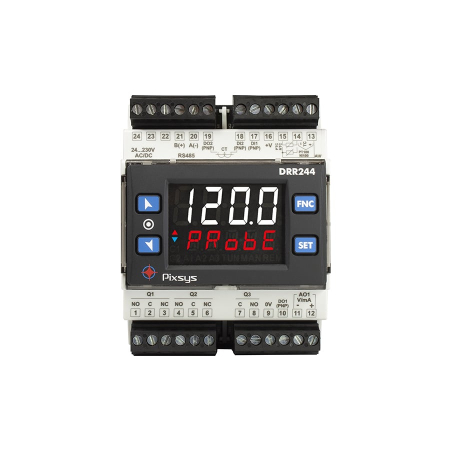 Controler PID avansat - Blue Line - DRR224-13ABC-T,  DIN RAIL CONTROLLER MULTI-SETPOINT, RS-485
