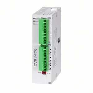 Control Proces si Vizualizare - DVP02TUR-S, modul extensie pentru controlul temperaturii(intrare universala), 2 AI, 4 AO, releu 3A