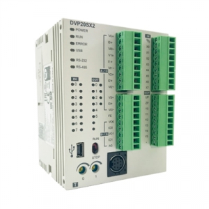 Control Proces si Vizualizare - DVP20SX211T, 8DI / 6DO, 4AI / 2AO, transistor (NPN), 24 VDC