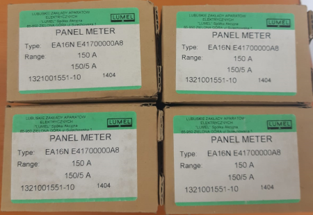 EA16N E41700000A8, ampermetru 150 A, 150/5 A [1]