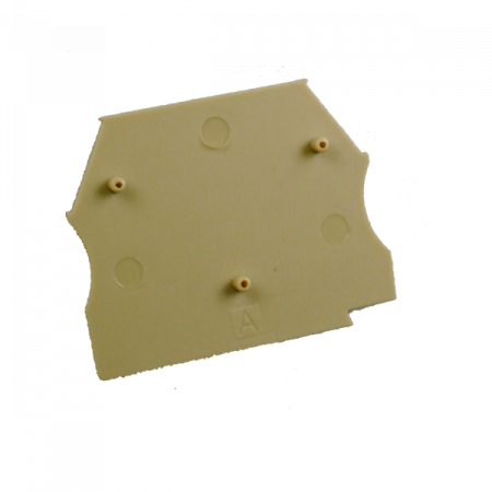 Accesorii cleme - EP2.5-10BEIGE, capac pentru clema seria ER2.5, ER4, ER6, ER10 Beige
