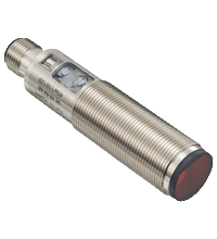 Senzori fotoelectrici - VL18-54-M/40A/118/128, Senzor fotoelectric, M18 polarizat retro-reflectiv, Sn = 4 m, conector M12