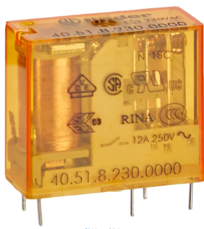 Relee electromagnetice - FIN.40.51.8.230.000, Releu: electromagnetic, SPDT; Ubobina: 230VAC,  12 A
