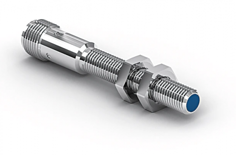 Senzori inductivi - I08H007, Senzor inductiv, M8, Sn = 2 mm, ecranat, PNP NO, 10-30 VDC, conector M12