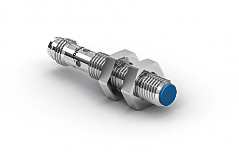 Senzori inductivi - I08H011, Senzor inductiv, M8, Sn = 4 mm, ecranat, PNP NO, 10-30 VDC, conector M8