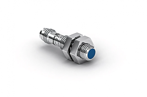 Senzori inductivi - I08H052, Senzor inductiv, M8, Sn = 2 mm, ecranat, PNP NO, 10-30 VDC, conector M8
