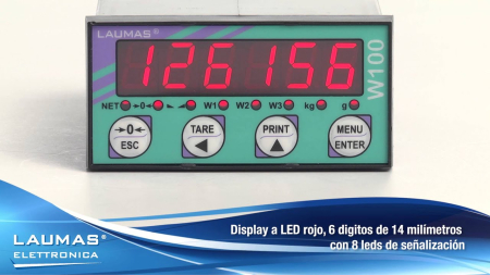 Celule cantarire - Indicator de greutate model w100