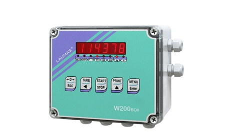 Indicator greutate - Indicator de greutate model w200box 14 produse + ieşire analogica IP67 cu presunte din poliamida