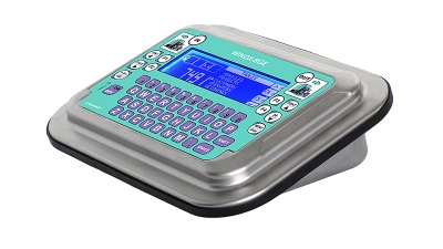 Indicator greutate - Indicator mod. Winoxg "grafic" pentru cantara complet cu cablu alispina 100-240vac/24vcc 3mt, conectoare sub-tava db9 IP40