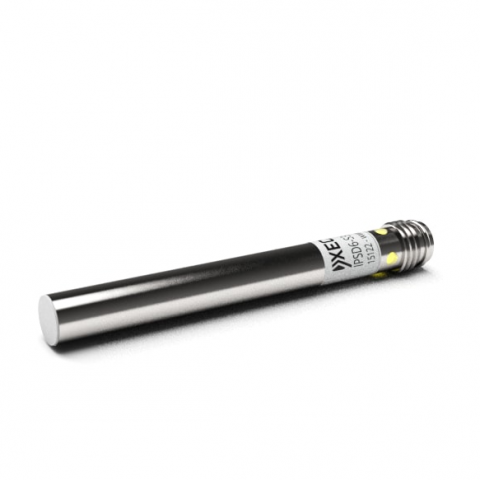 Comunicare Si Masurare - IPSD6-S2PC60-A8,  Senzor inductiv, M6.5, PNP NC, Sn = 2mm, 10÷30 V DC, IP67, conector M8