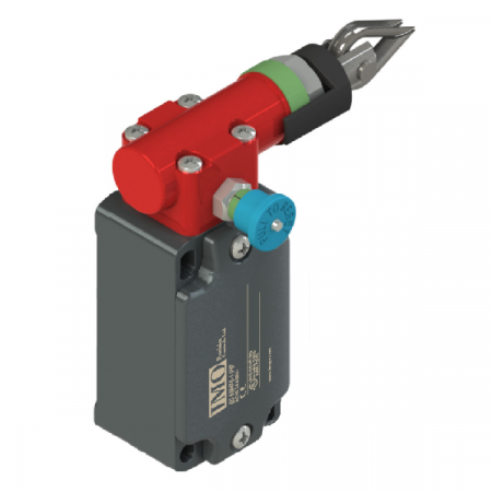 Limitatoare - LDC18RRR, Intrerupator limitator, standard Actionat cu franghie + Resetare NO+NC, cap de 90 de grade, 1 x intrare PG13.5