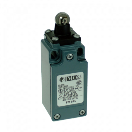 Limitatoare - LMC5A15, Intrerupator de limita compact, piston cu rola cu piston, NO+NC, corp metalic cu actiune rapida, 1 x intrare PG13.5